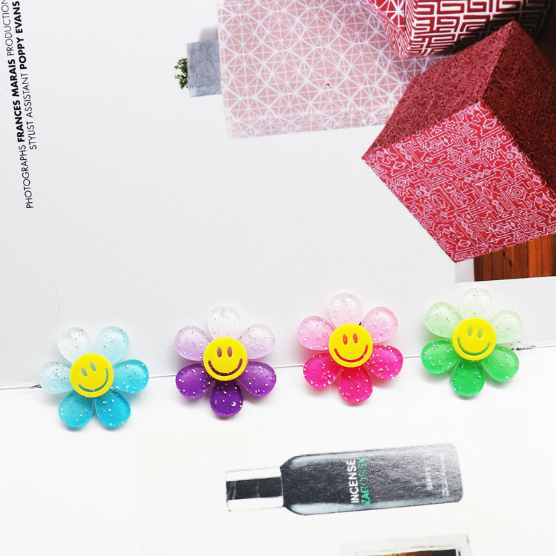 Wholesale 10pcs Glitter Gradient Color Double Layer Patch DIY Accessories