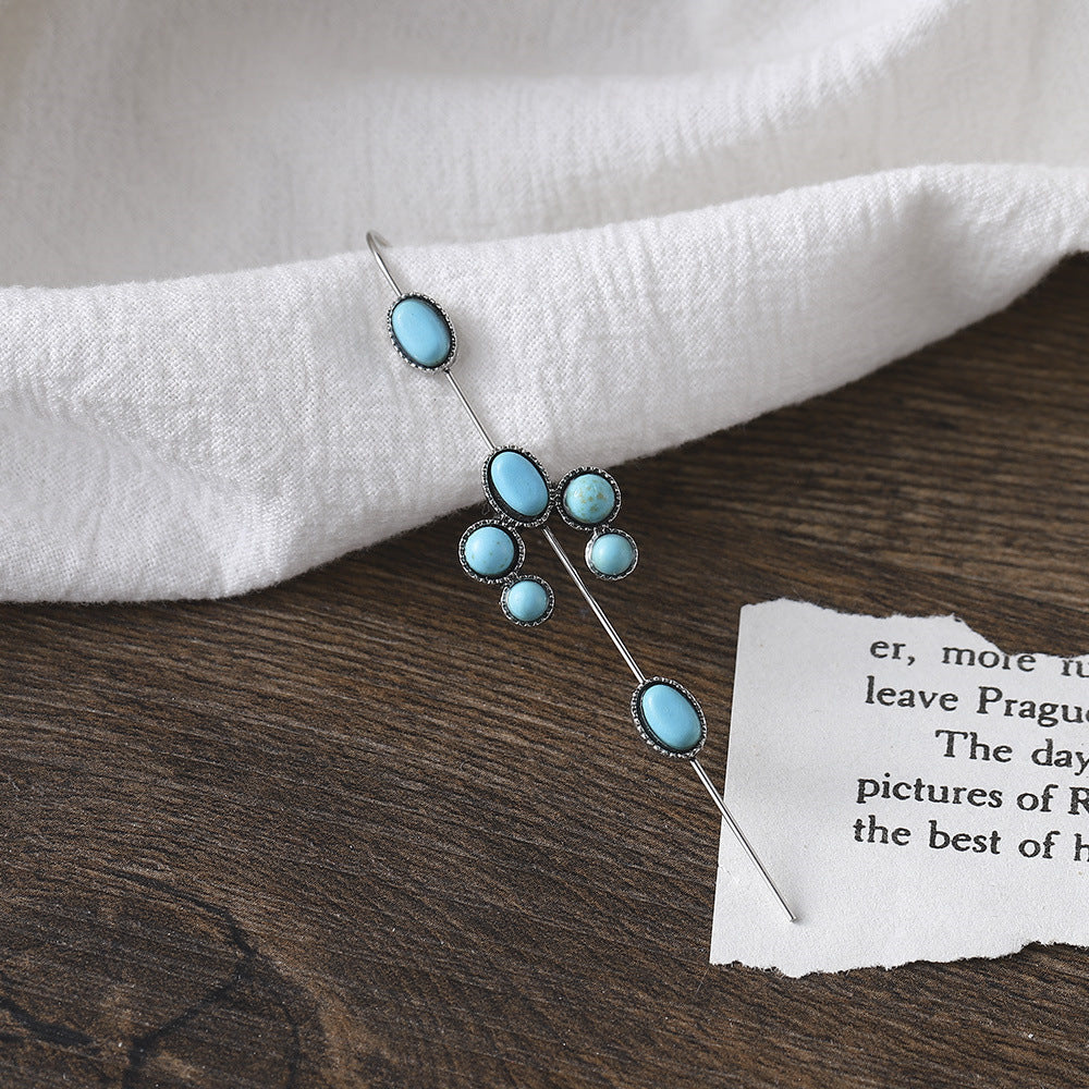 Wholesale Bohemian ethnic turquoise earrings