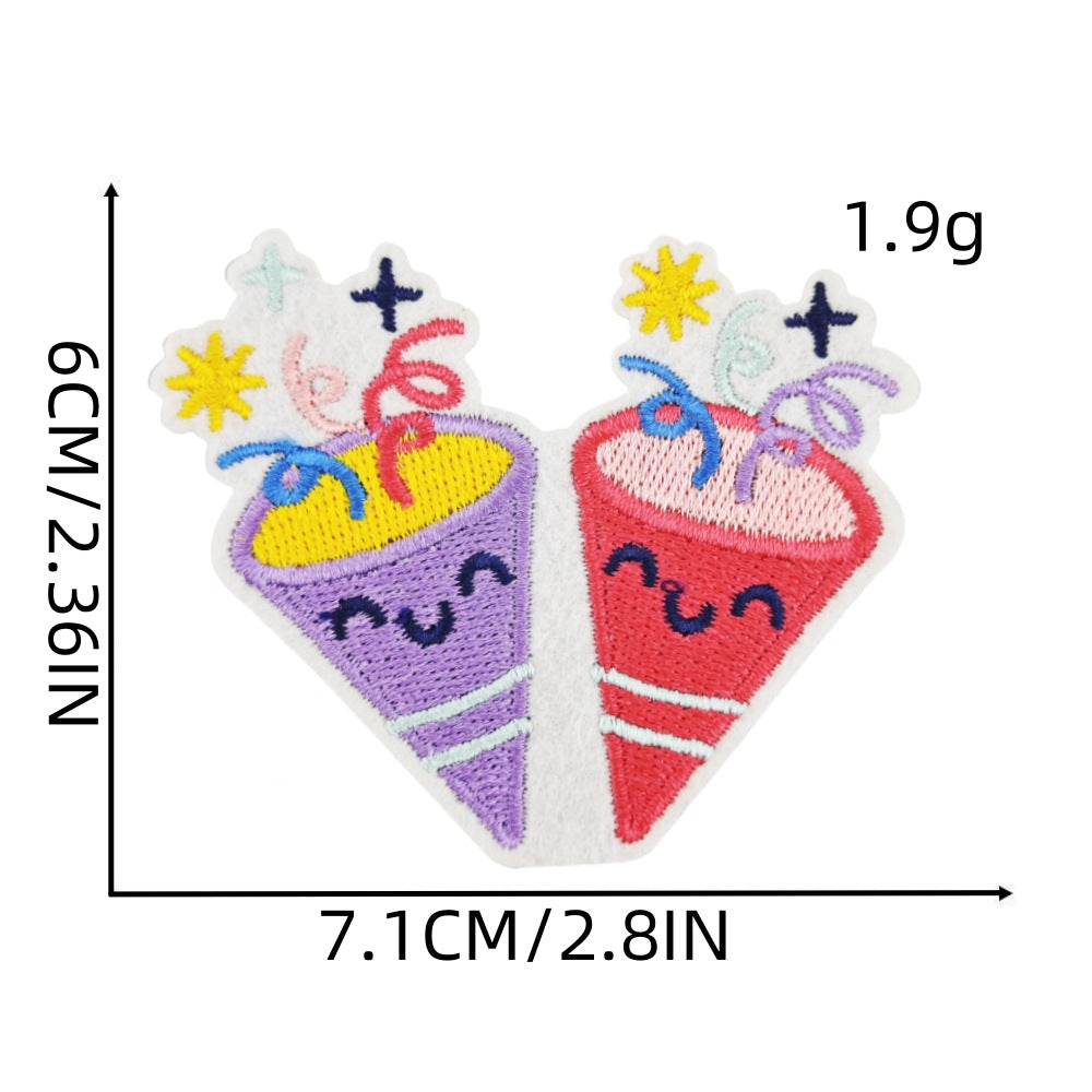 Wholesale birthday party DIY Patches