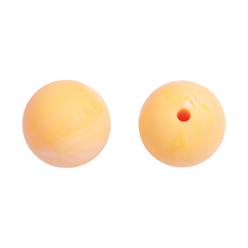 Wholesale 100PCS/PACK Sweet Candy Color Silicone Beads