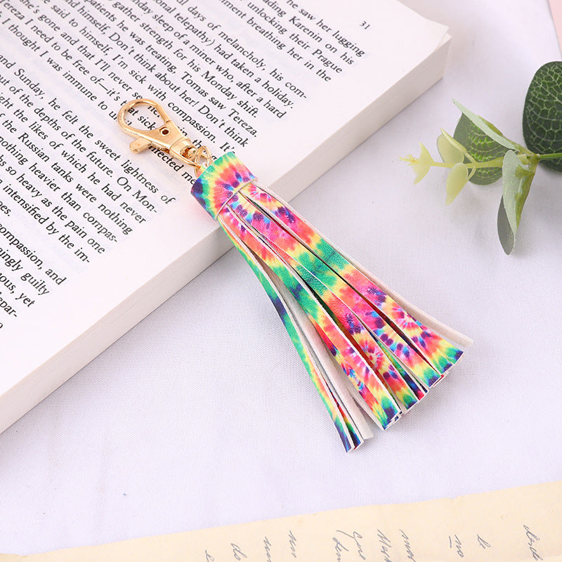 Wholesale Tassel pendant leopard print snake print fashion trend key accessories