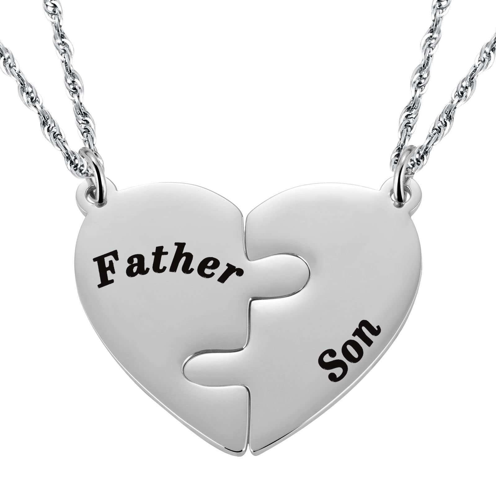 Wholesale December Birthday Stone Stainless Steel Love Puzzle Necklace