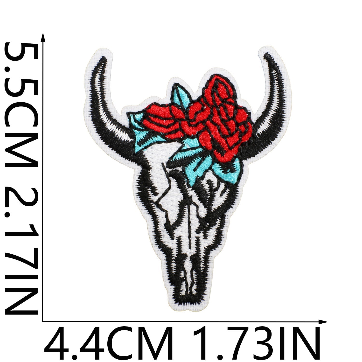 Wholesale Brown Western Embroidered Clothing Patches