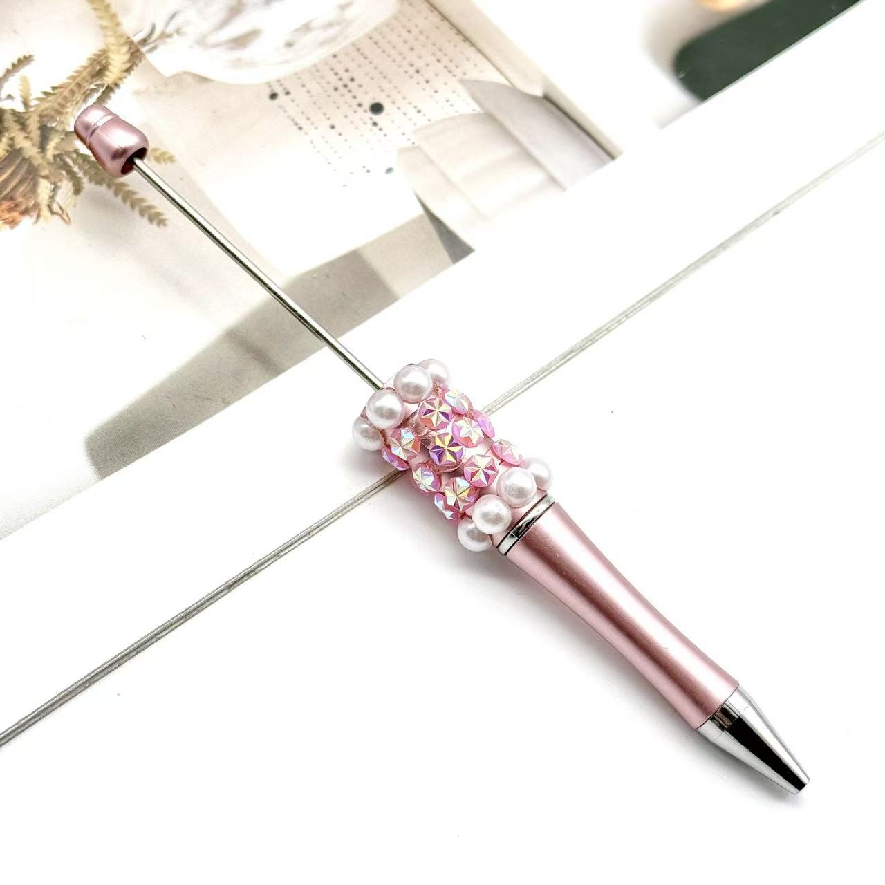 Wholesale Colorful fireworks bead pen ballpoint pen