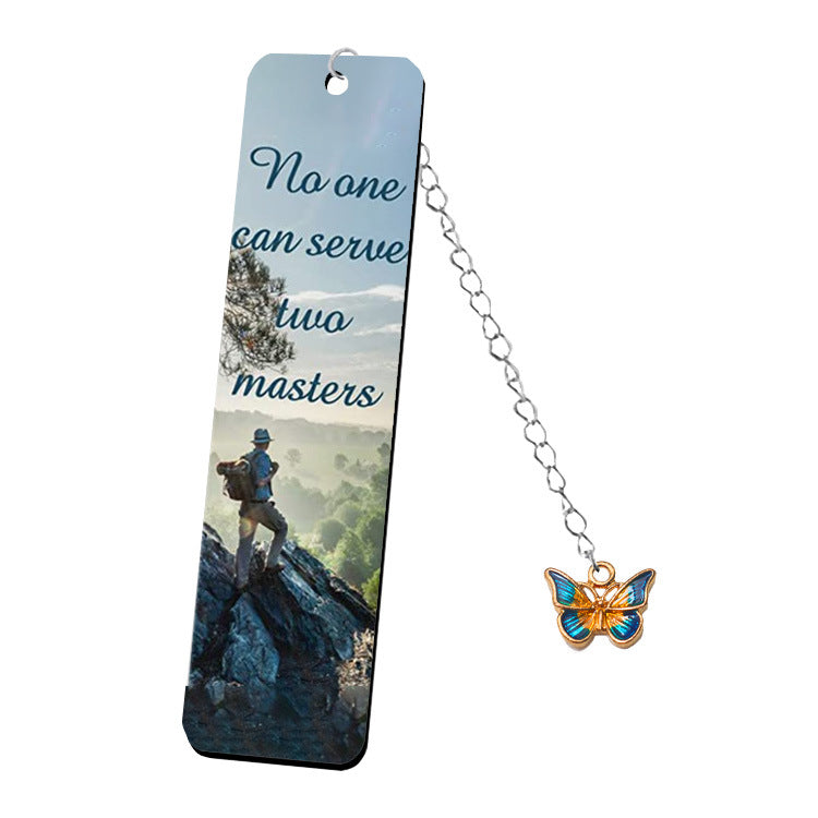 Wholesale Creative and Inspirational Stainless Steel Bookmarks