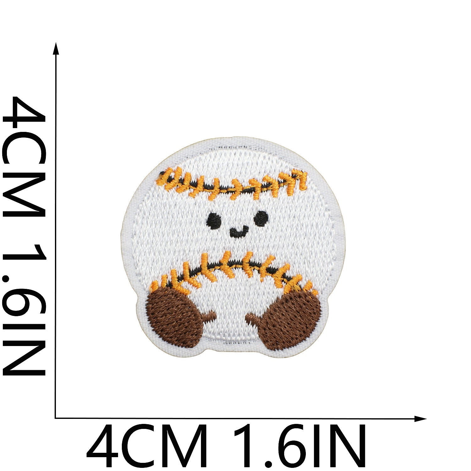 Wholesale Badminton racket embroidered patch