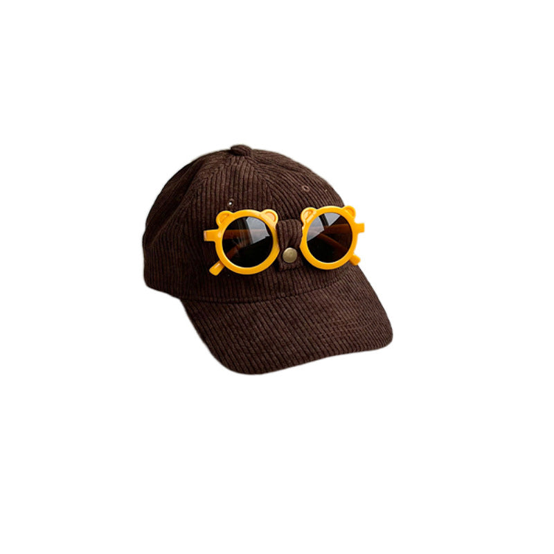 Wholesale Cotton Children's Cartoon Sunglasses Hat