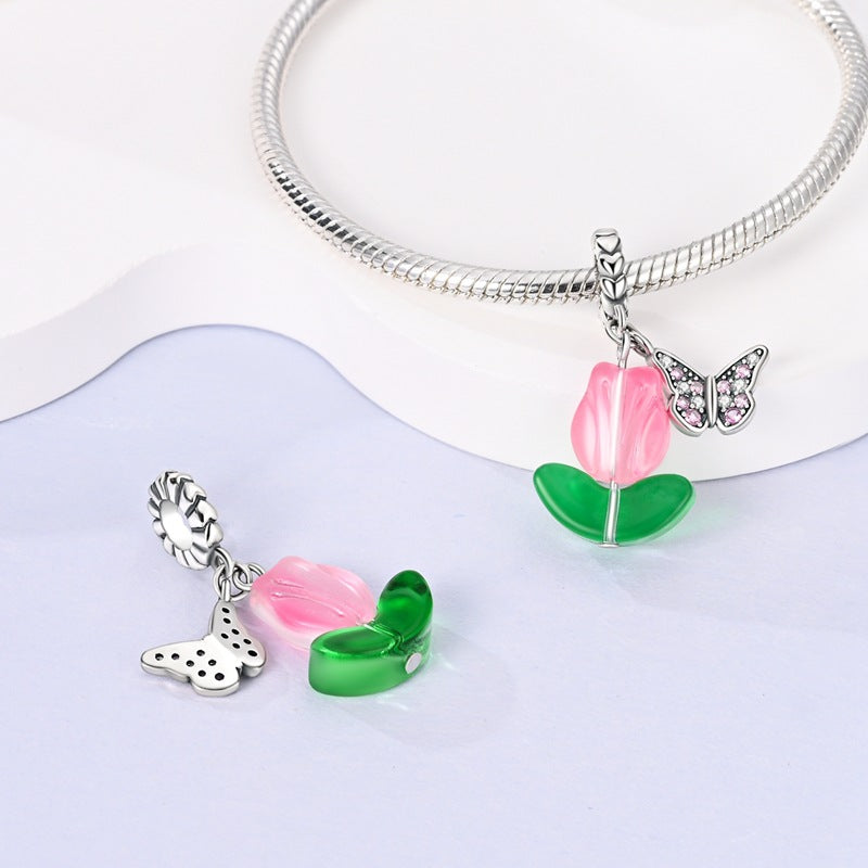 Wholesale Plant Series  Flower Charms