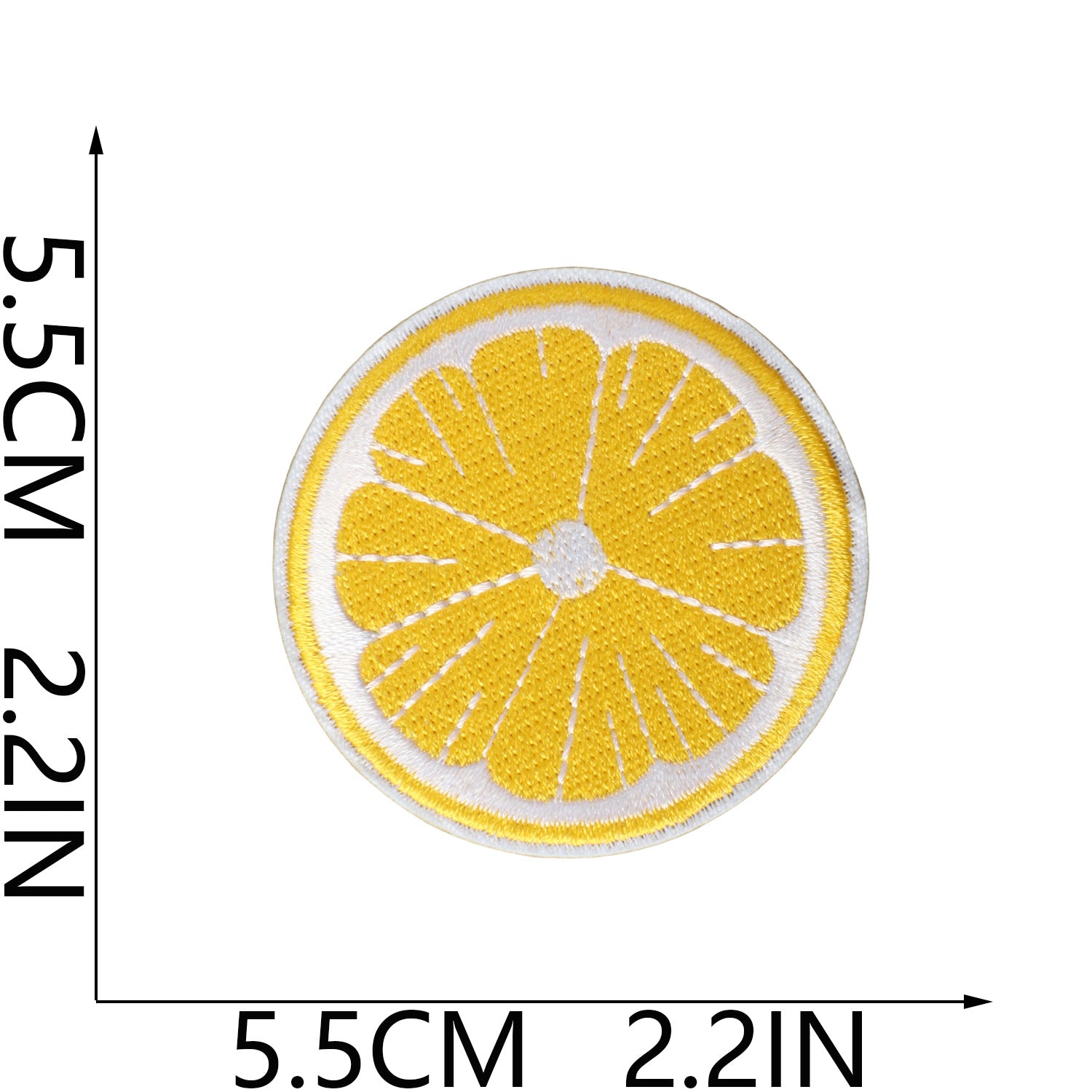 Wholesale Fashion Embroidery Patch Polyester Beach Ice Cream Applique For Clothing Bags And DIY Craft Projects
