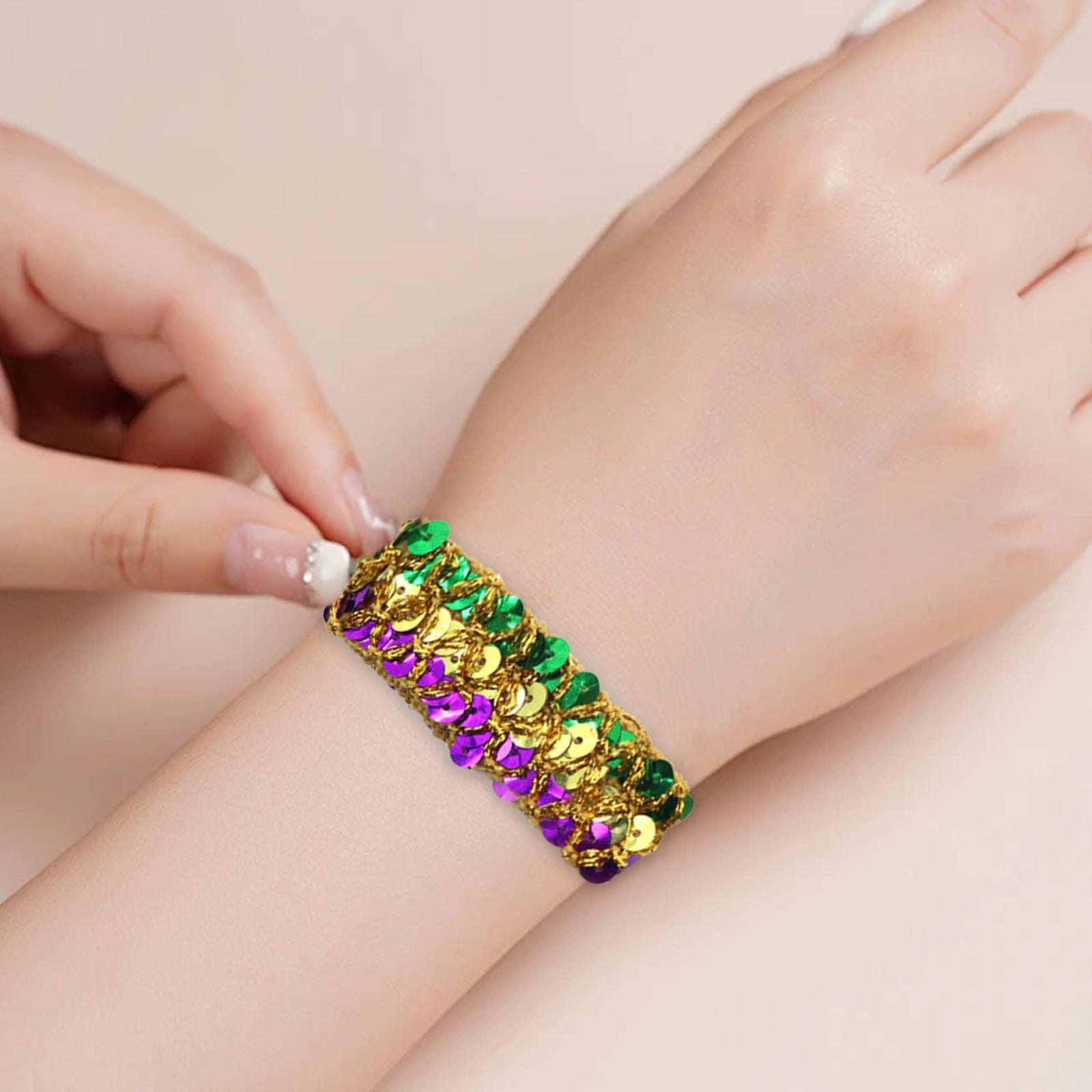 Wholesale new carnival party props personality fashion masquerade mask bracelet collar suit