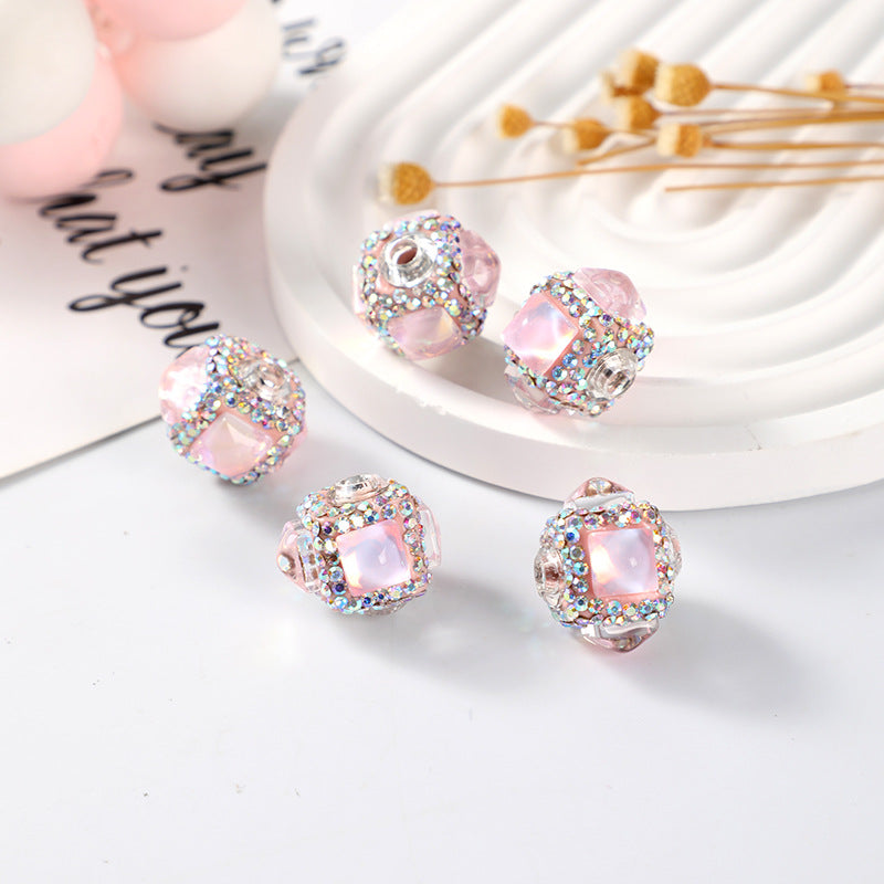 Wholesale Diamond Beads Mocha Beads