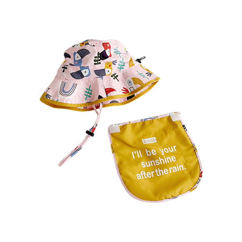 Wholesale Cotton Quick Dry Kids Printed Bucket Hat