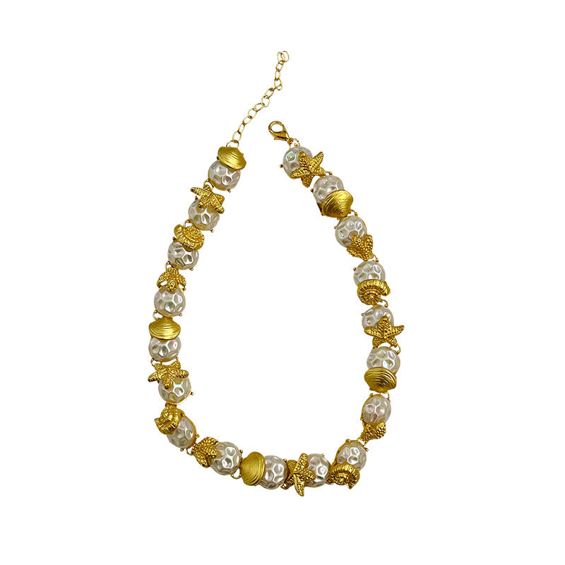 Wholesale Gut Beach Style Clavicle Chain Accessories Necklace