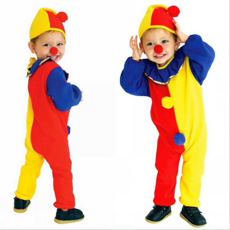 Wholesale clown costumes Children's Day stage performance costumes
