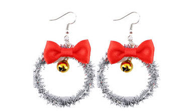 Wholesale Christmas Santa Elk Earrings