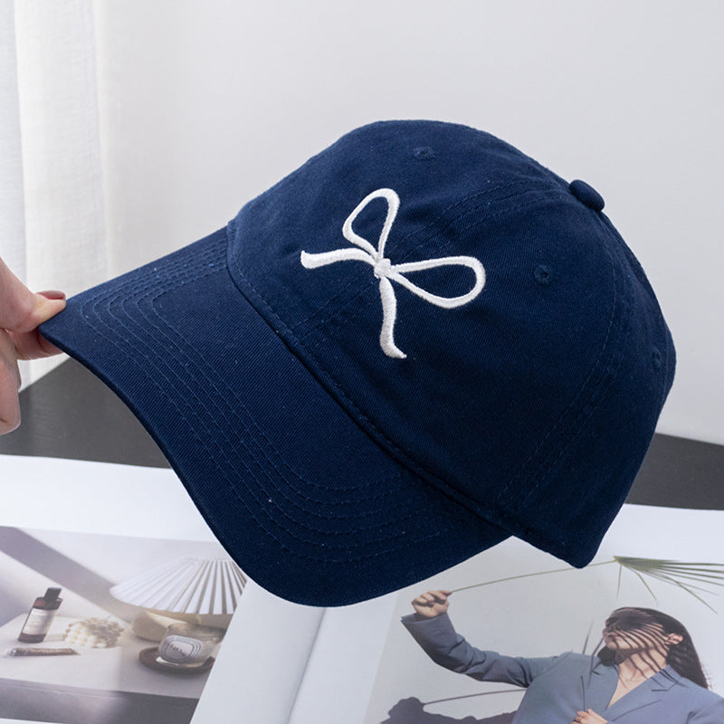 Wholesale Sweet Bow Embroidered Baseball Cap