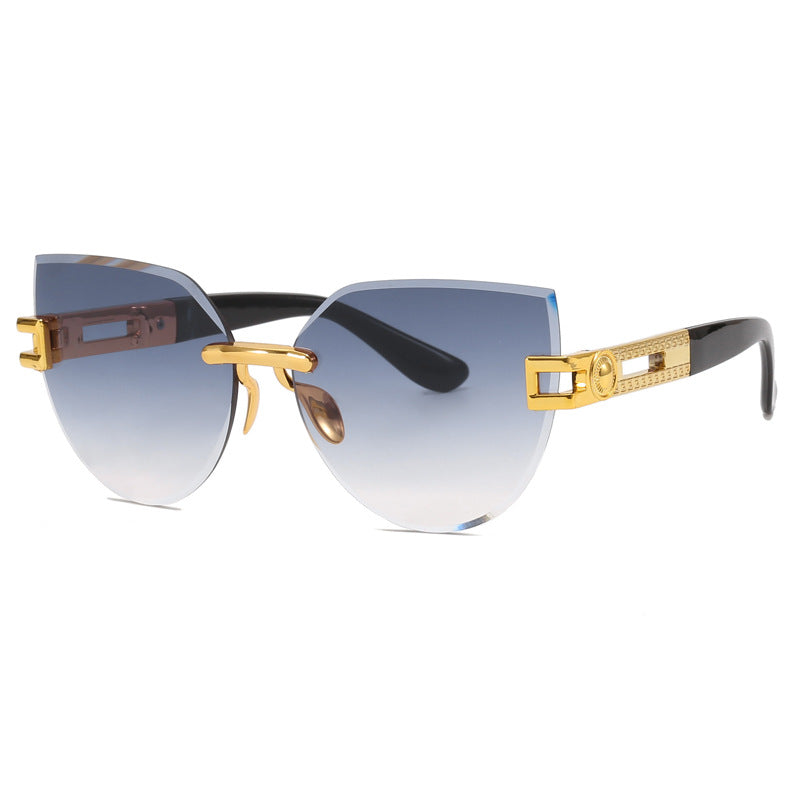 Wholesale PC Gradient Frameless Sunglasses