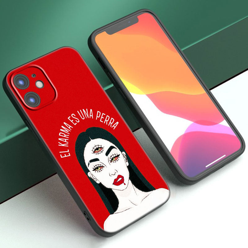 Wholesale Graffiti Girl TPU Phone Cases