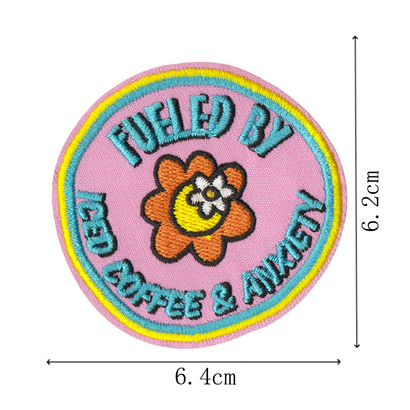 Wholesale Chic Embroidered Animal Patches 50 Pack Cute Duck Cat Fox Sew On Badges For ets Bags DIY Craft Accessory