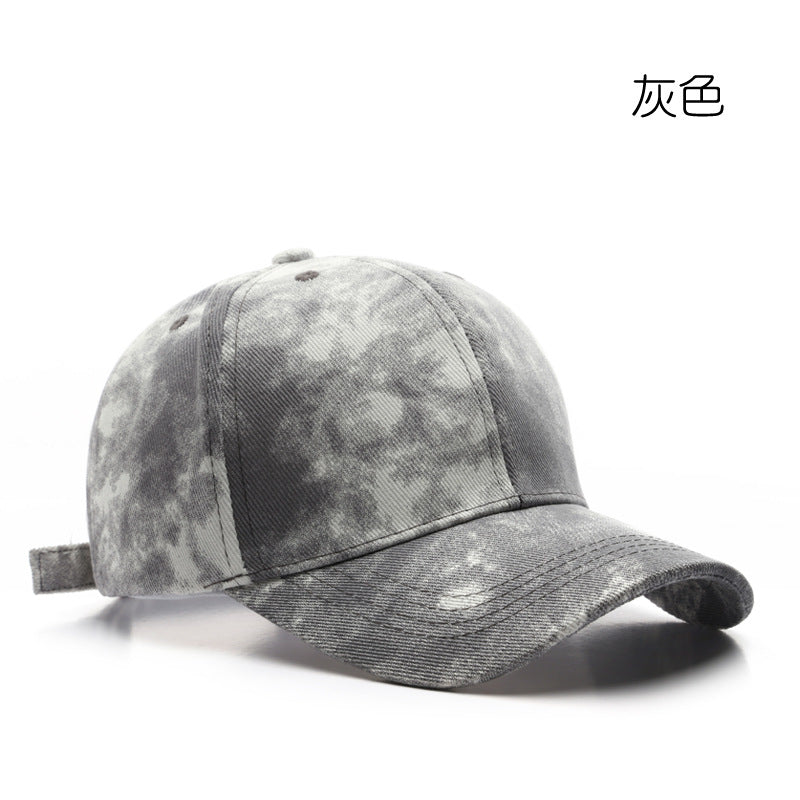 Wholesale Outdoor Sun Protection Tie-dye Trendy Baseball Cap