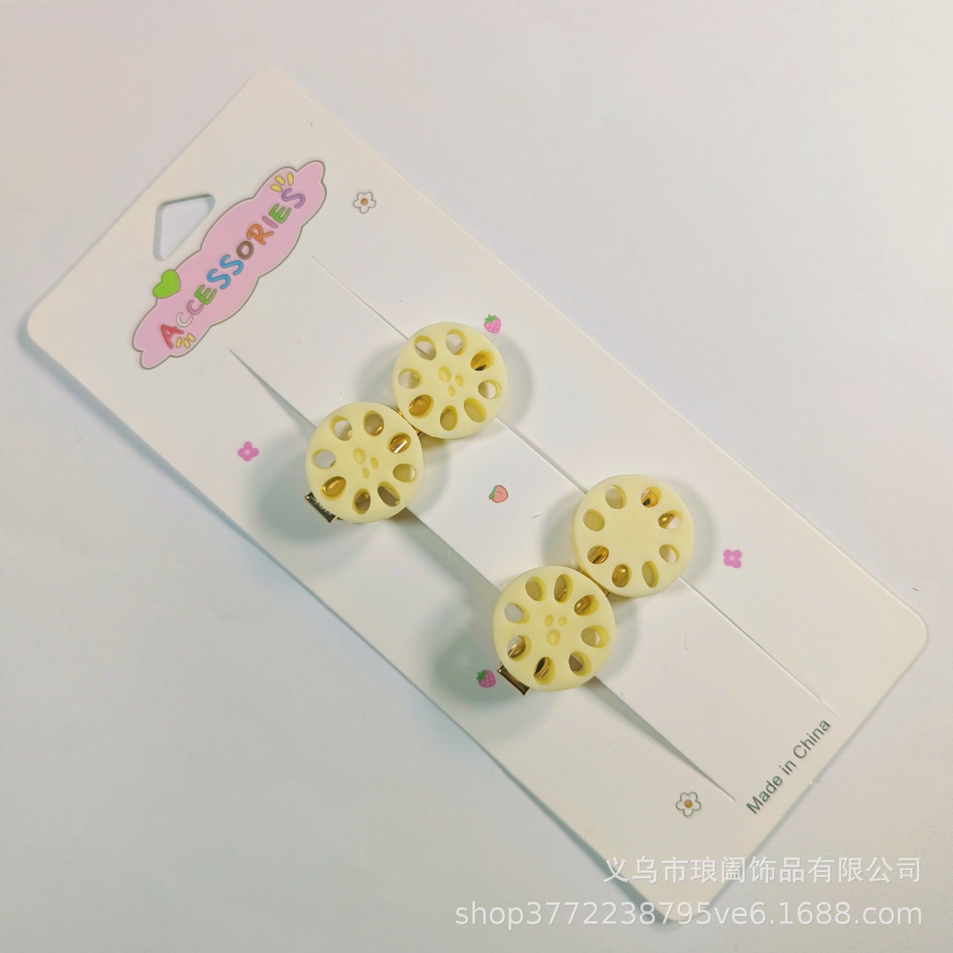 Wholesale Cute Imitation Food Play Fun Funny Hairpin
