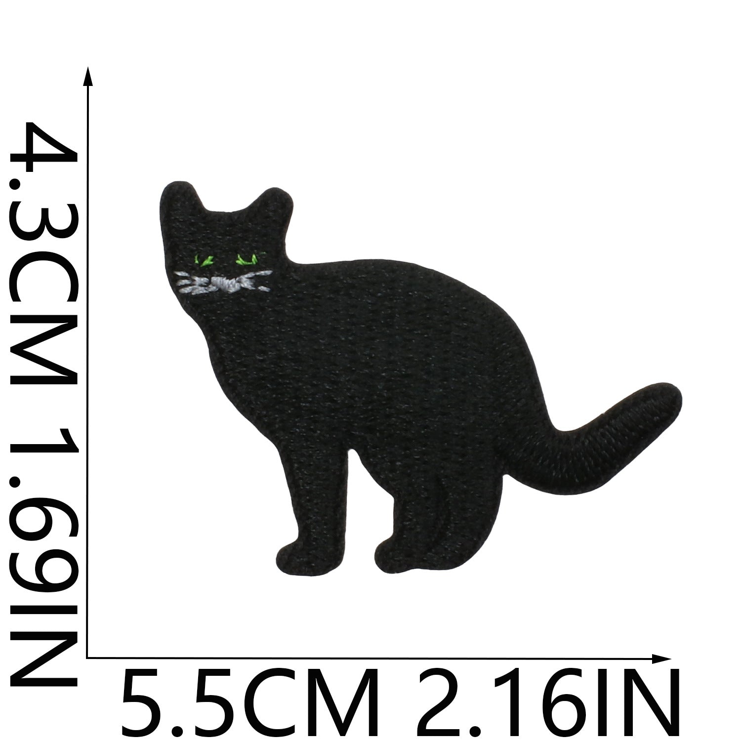 Wholesale   Web Ghost Embroidered Iron On Patches Polyester Thread Sheet For ets Backpacks