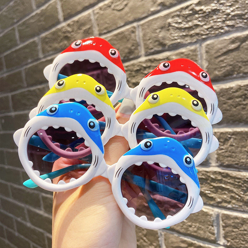 Wholesale Cartoon Baby Shark Kids Sunglasses