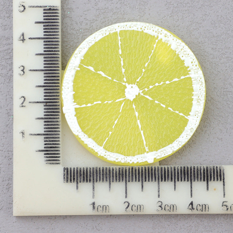 Wholesale 50pcs DIY Watermelon Strawberry Pineapple Fruit Homemade Cream Glue Resin Hole Shoe Patch FlatBack