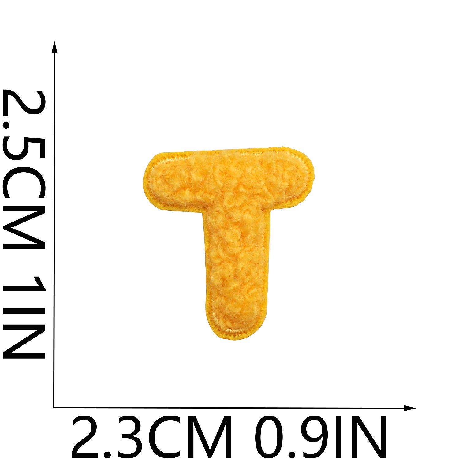 Wholesale Trendy Chenille Embroidered Alphabet Number Patches Iron On DIY Decorative Accessory For Clothing Bags Boutique Resale