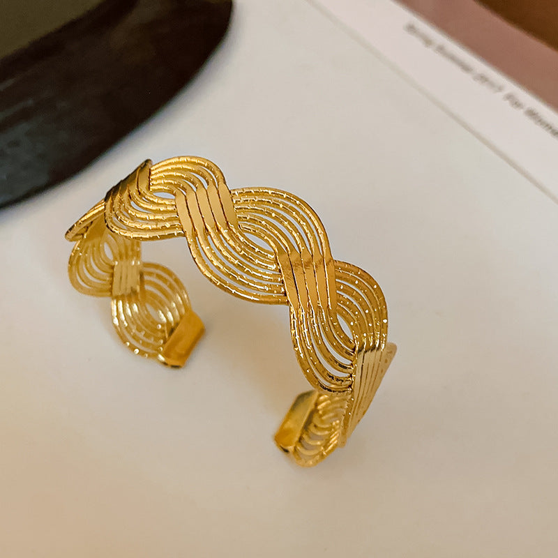 Wholesale Alloy Open Bracelet