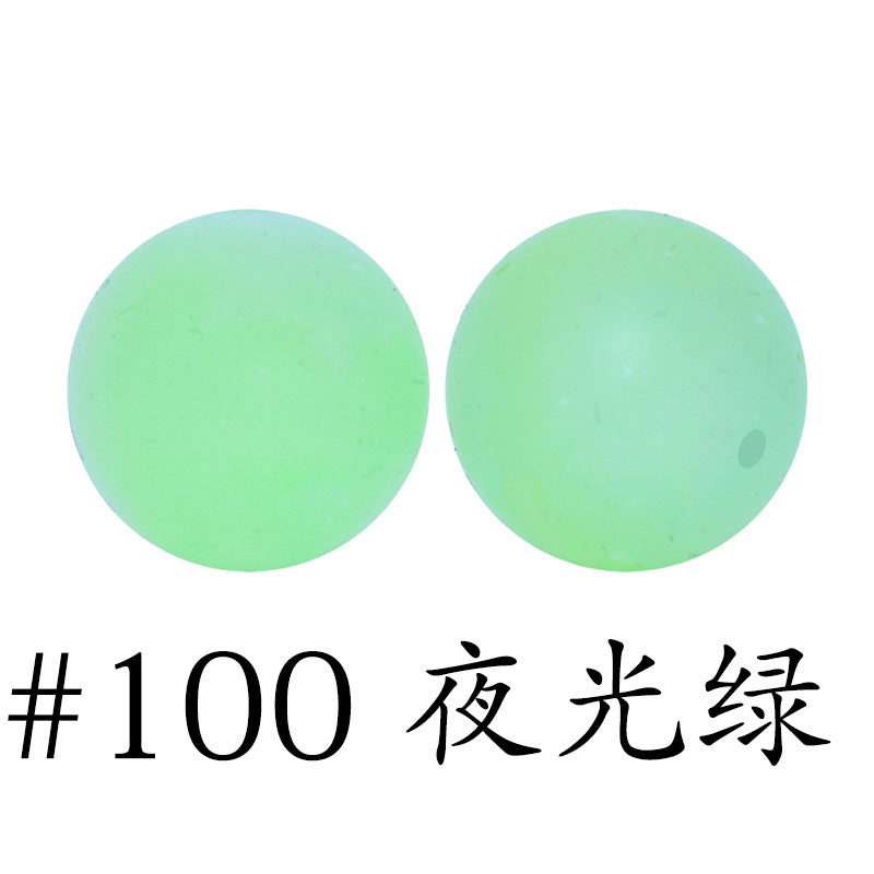 Wholesale 50pcs 16mm Print Silicone Beads Colorful Silicone Water Transfer Beads