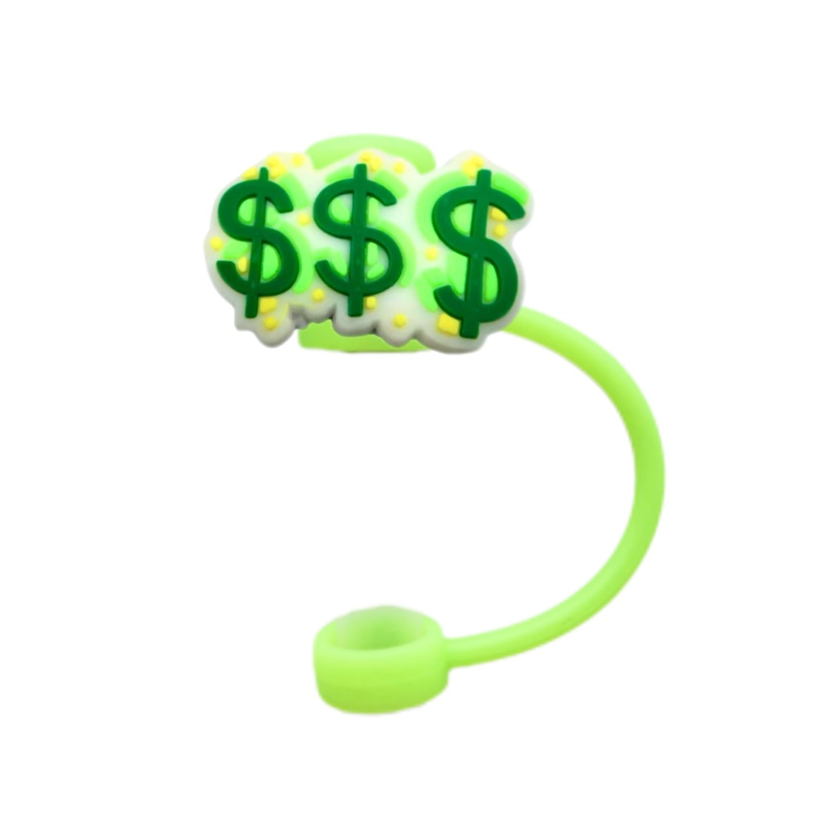 Wholesale 10pcs Cartoon Creative Silicone Dustproof and Spillproof Straw Cover