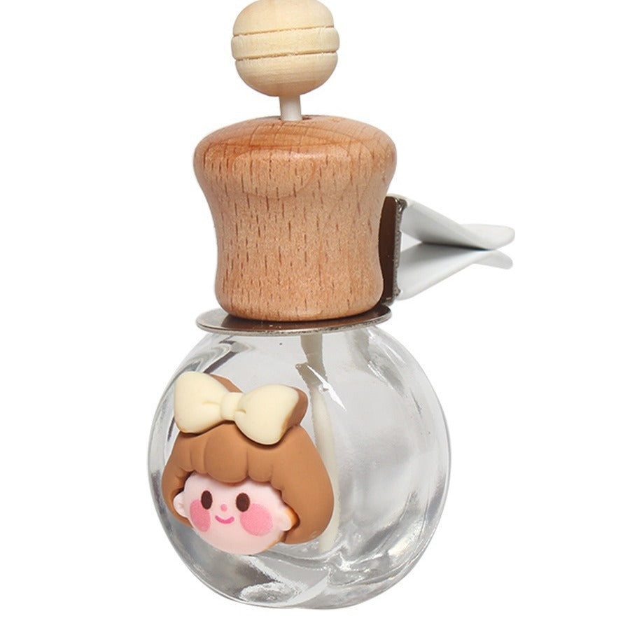 Wholesale Car Air Conditioning Vent Decoration Cute Ornaments Perfume Empty Bottle