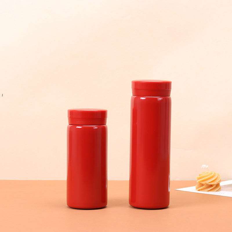 Wholesale Printable Advertising Is Small and Cute, Carry 316 Stainless Steel Thermos Mug