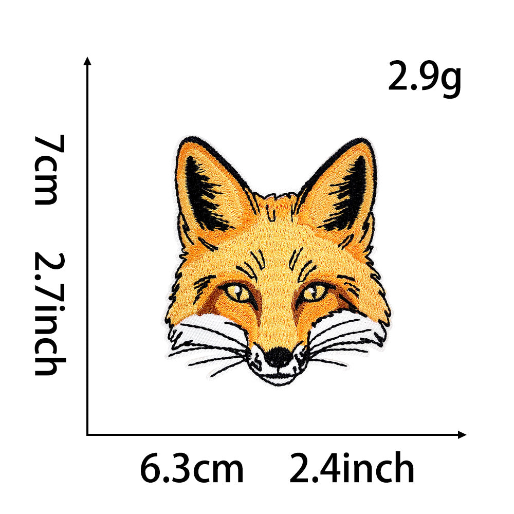 Wholesale Cute Cartoon Panda Polyester Iron On Embroidery Patch For DIY Clothing Decoration