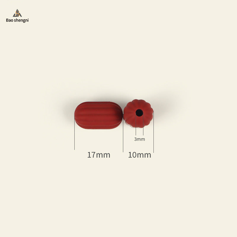 Wholesale 100pcs/pack Silicone Single Color Loose Bead DIY Bead Pen