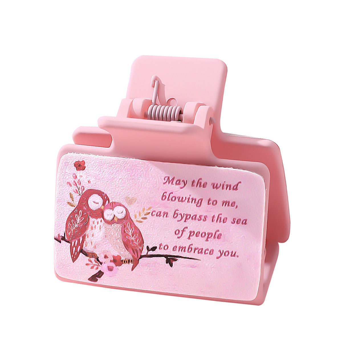 Wholesale Valentine's Day Love Leather Hair Clips