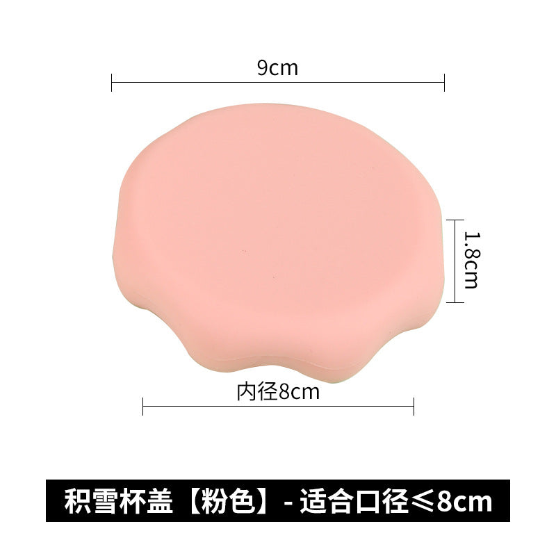 Wholesale Silicone Snow Cover Design Thickened Universal Anti Scald and Heat-insulating Cup Accessories