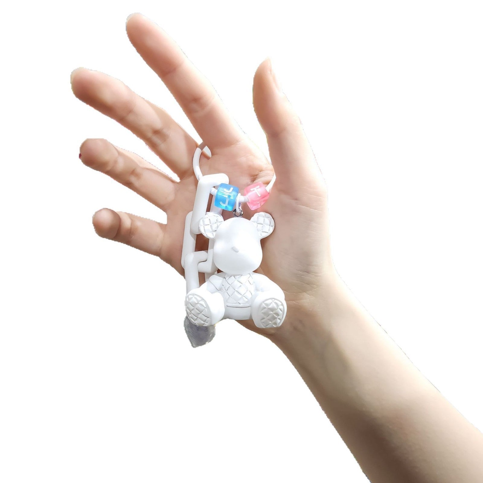 Wholesale Resin Bear Rabbit Fashion Simple Keychain