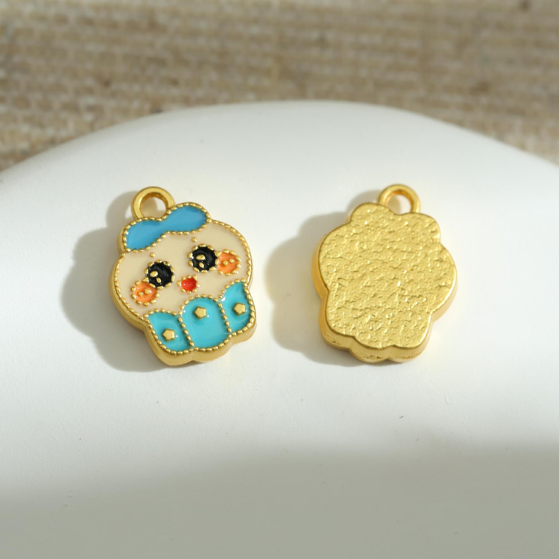 Wholesale Lily Flower Butterfly Cartoon Pendant