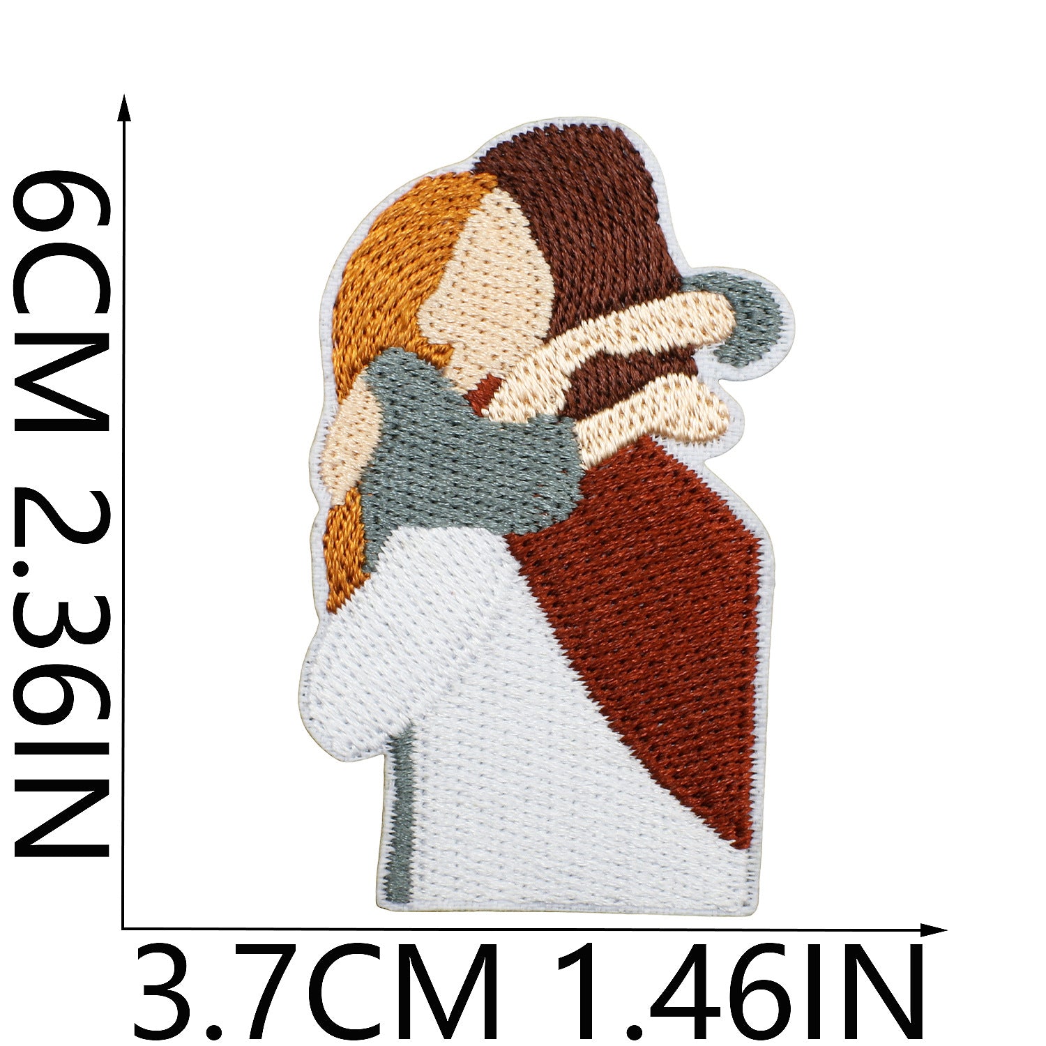 Wholesale Yesu Benzun Embroidered Cloth Stickers