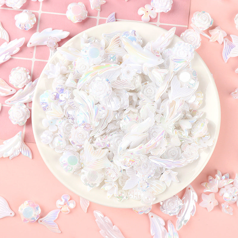 Wholesale 20pcs/pack mixed sweet diy cream glue resin accessories