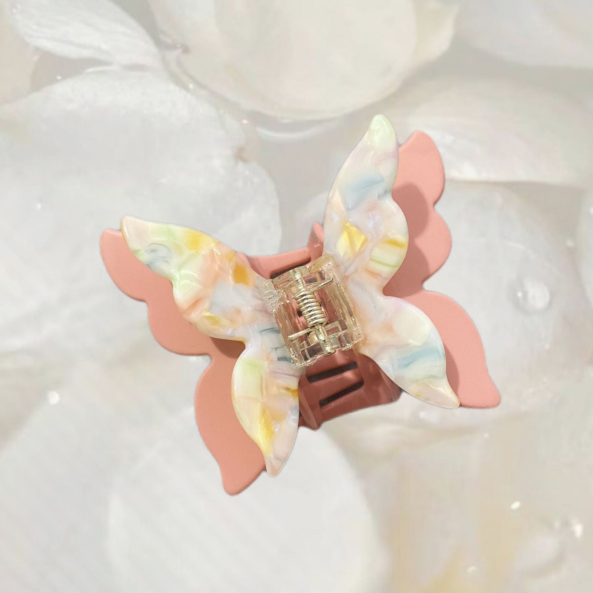 Wholesale Acetate Double Layer Colorful Hair Clips