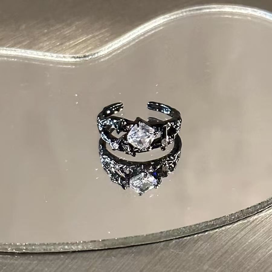 Wholesale Dark Gothic Retro Cross Ring