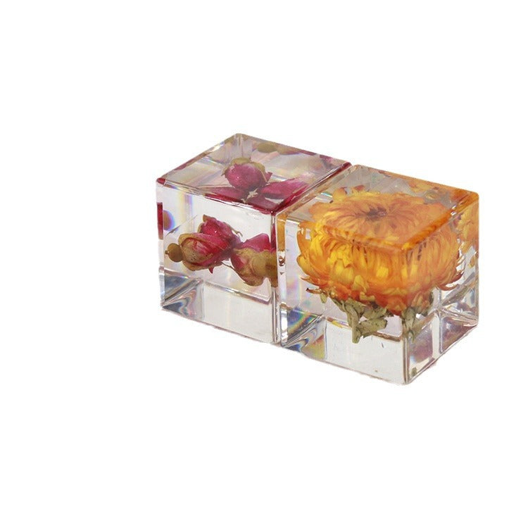 Wholesale 6pcs Retro Style Immortal Flower Crafts 4cm Ornaments