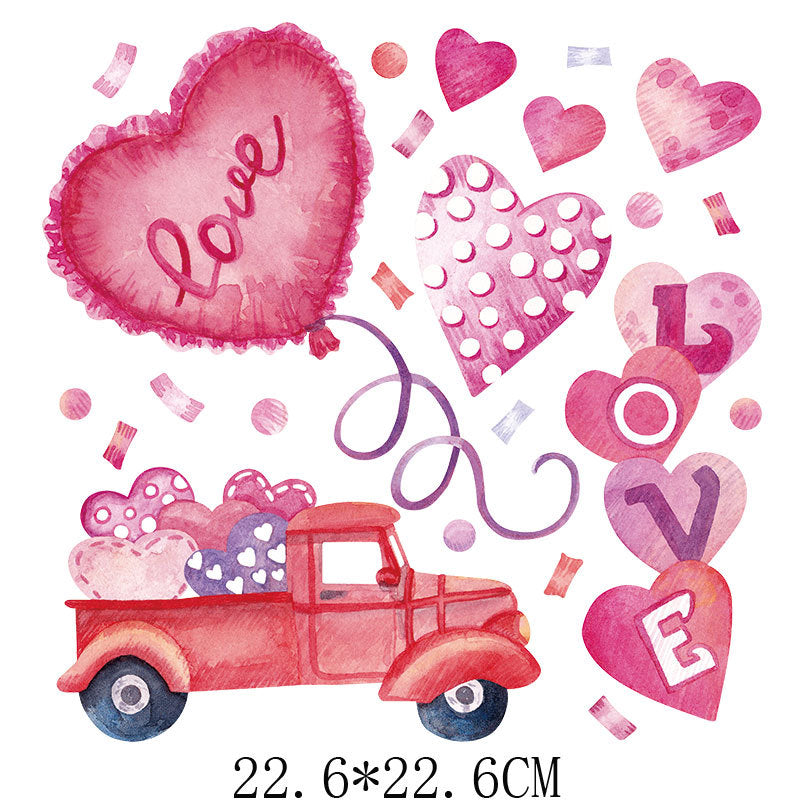 Wholesale Valentine' s Day UV DTF Ready to Press Transfers Wraps