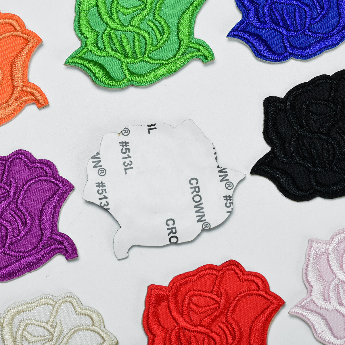 Wholesale Self Adhesive Fabric Patches For Clothing Bag Decoration DIY Craft