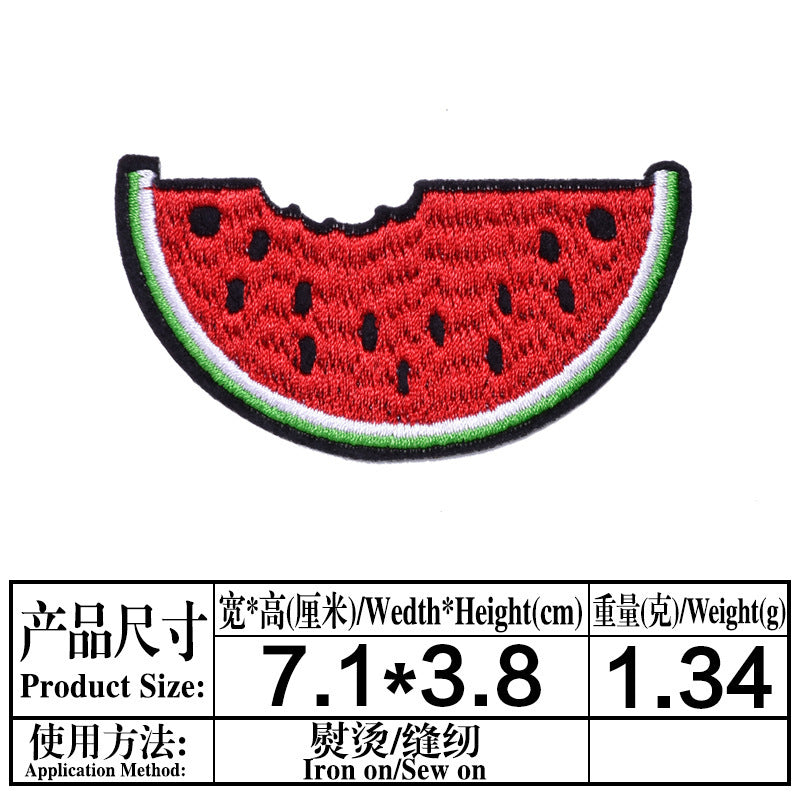 Wholesale Chic Cartoon Embroidered Cloth Patches Cute Fashion Accessory For Coats 13 Styles DIY Craft Supply