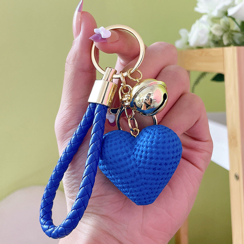 Wholesale Resin Yarn Love Keychains