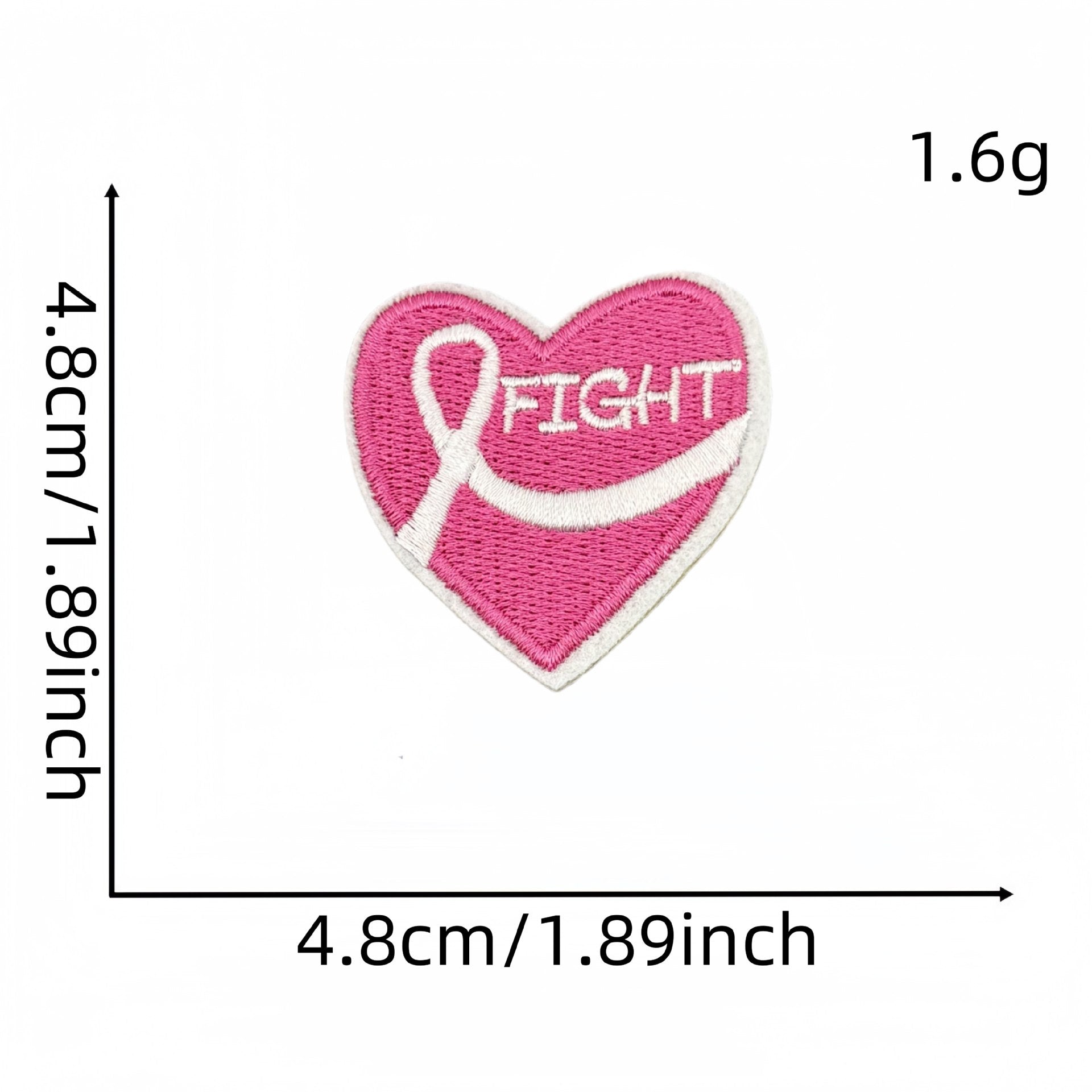 Wholesale Pink Kindness Encouragement Cloth DIY Patches Stickers